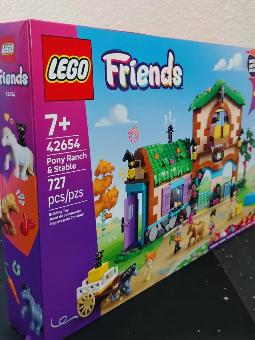 LEGO Friends Pony Ranch and Stable 42654 Building Kit 727 Pieces New Sealed Box
